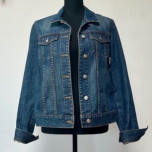 J. Crew Women’s Classic Denim Jacket. Size Medium